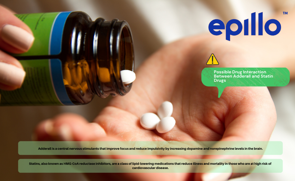 Possible Drug Interaction Between Adderall and Statin Drugs